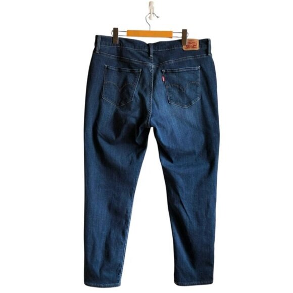 Levi’s 311 Shaping Skinny Jeans 18W Footloose Dark Wash Plus Size - Picture 7 of 15